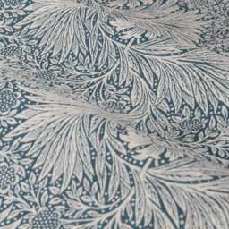 Morris & Co. Marigold Jacquard Pencil Pleat Curtains - thumbnail 3