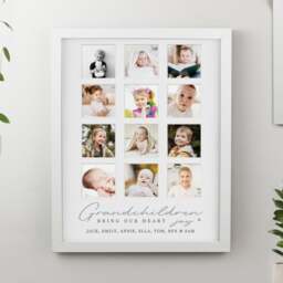 Personalised Grandchildren Multi Photo Frame