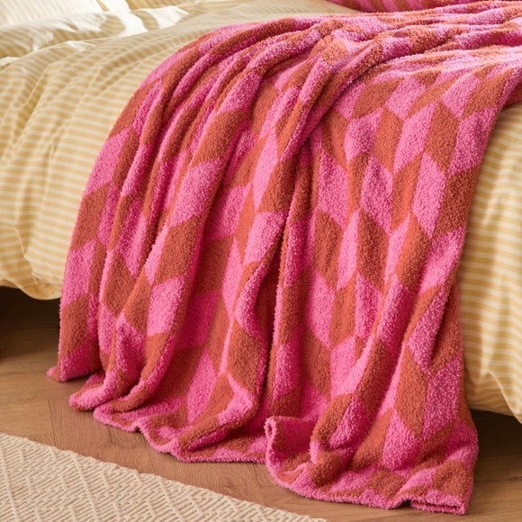 Furn. Olsen Geometric Throw Blanket 130cm x 180cm - image 1