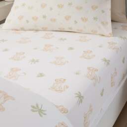 Set of 2 Disney Simba Adventures 100% Cotton Fitted Sheets - thumbnail 1