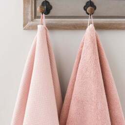 Organic Cotton Reversible Waffle Towel - thumbnail 4