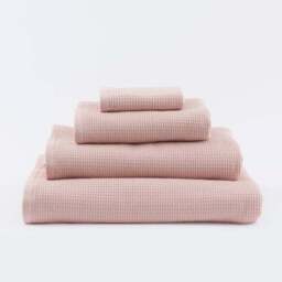 Organic Cotton Reversible Waffle Towel - thumbnail 3