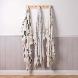 Classic Throw Blanket Natural 130x150 - thumbnail 3