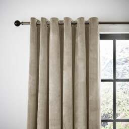 Luxe Velour Eyelet Curtains (Blackout Available)