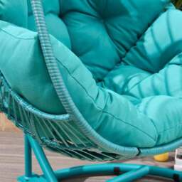 Elements Peacock Hanging Egg Chair - thumbnail 3