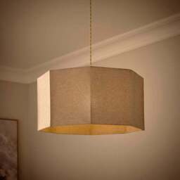 Luna Octagon Easy Fit Lamp Shade - thumbnail 2