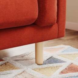 Newton Luxe Chenille Corner Chaise Sofa - thumbnail 5