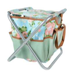 Fallen Fruits Rose Pattern Tool Stool - thumbnail 2