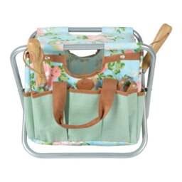Fallen Fruits Rose Pattern Tool Stool - thumbnail 1