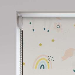 Unicorn Multicoloured Blackout Made to Measure Roller Blind - thumbnail 4