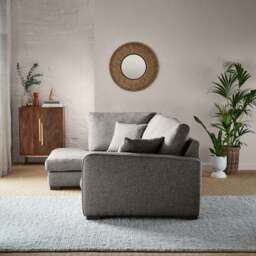 Carson Deep Sit Chunky Multi Weave Corner Sofa - thumbnail 5