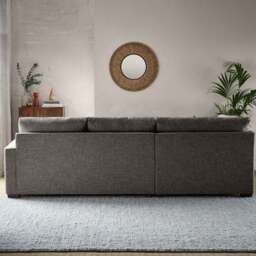Carson Deep Sit Chunky Multi Weave Corner Sofa - thumbnail 6