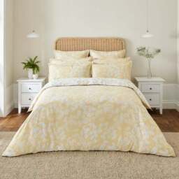 Dorma Daylesford 300 Thread Count 100% Cotton Sateen Duvet Cover & Pillowcase Set - thumbnail 3