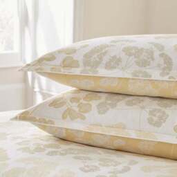 Dorma Daylesford 300 Thread Count 100% Cotton Sateen Duvet Cover & Pillowcase Set - thumbnail 2