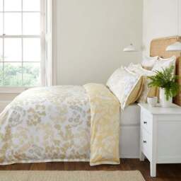 Dorma Daylesford 300 Thread Count 100% Cotton Sateen Duvet Cover & Pillowcase Set - thumbnail 5