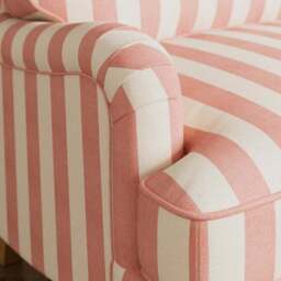 Beatrice II Woven Stripe Single Snuggle Sofa Bed - thumbnail 4