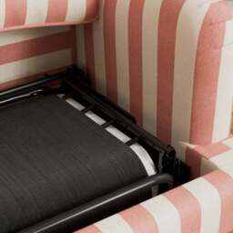 Beatrice II Woven Stripe Single Snuggle Sofa Bed - thumbnail 3