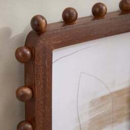 Brooke Bobble Wooden Photo Frame - thumbnail 2