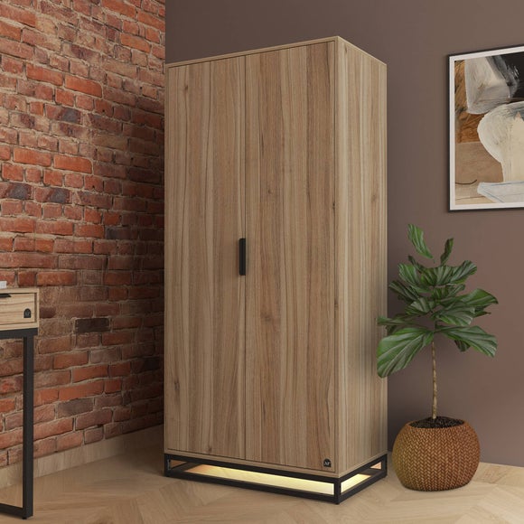 XR Living Denver 2 Door Wardrobe with App Controlled LED Lights - image 1