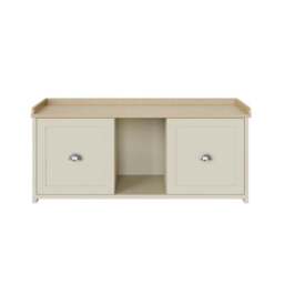 Lancaster Shoe Storage Bench - thumbnail 4