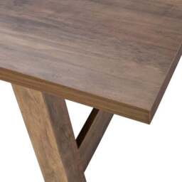 Fulton Trestle 6 Seater Rectangular Dining Table - thumbnail 4