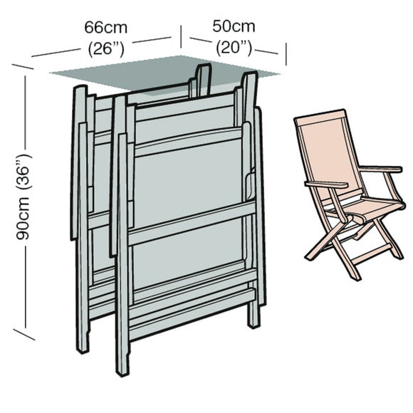 Outdoor Reclining Chair Super Tough Cover - image 1
