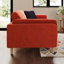 Newton Luxe Chenille 4 Seater Sofa - thumbnail 2