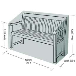 2 Seater Garden Bench Super Tough Cover