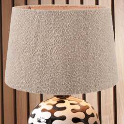 Martigues Boucle Tapered Cylinder Lamp Shade - thumbnail 1