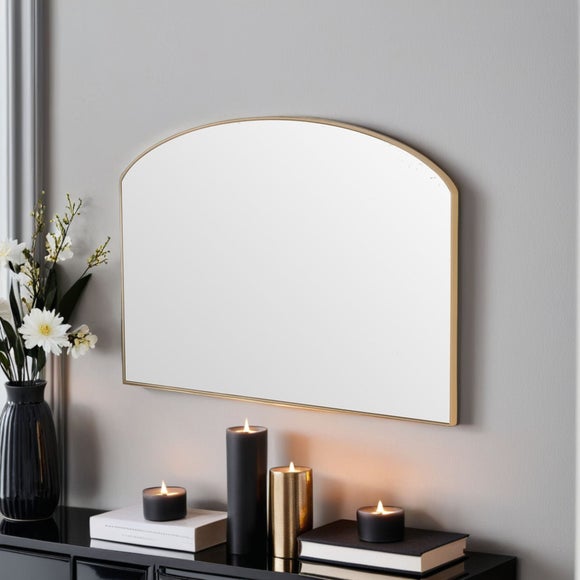Yearn Modesty Curved Wall Mirror - image 1