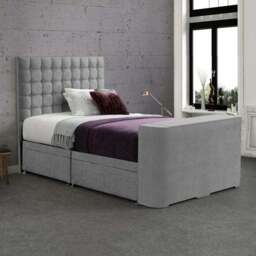Sweet Dreams Gaia Geometric Side Lift Ottoman TV Bed - thumbnail 2