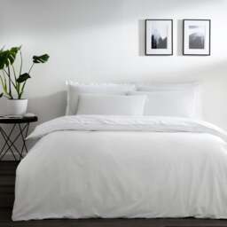 Pure Cotton Plain Dye Duvet Cover - thumbnail 1