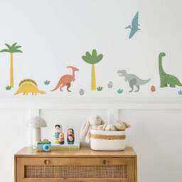 Dino Walk Wall Stickers - thumbnail 3