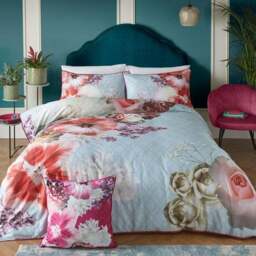 Laurence Llewelyn-Bowen Mayfair Lady 100% Cotton Duvet Cover and Pillowcase Set - thumbnail 5