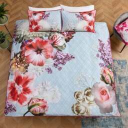 Laurence Llewelyn-Bowen Mayfair Lady 100% Cotton Duvet Cover and Pillowcase Set - thumbnail 4
