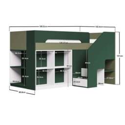 Quinn Midsleeper Bed Frame - thumbnail 6