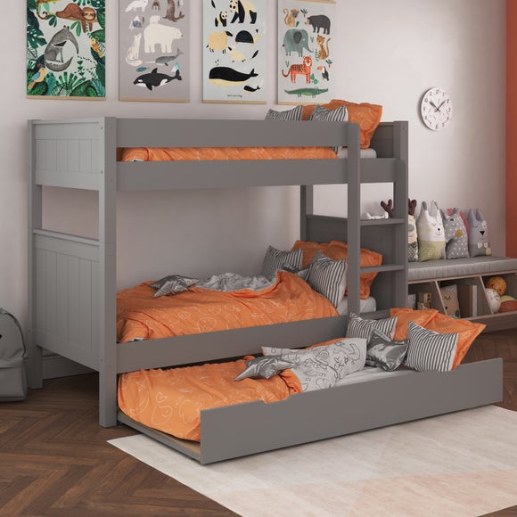 Classic Bunk Bed With Open Trundle - image 1