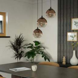 EGLO Ariscani 1 Ombre 3 Light Cluster Ceiling Light - thumbnail 2