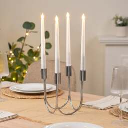 Chandelier Style Multi Arm Candlestick Holder - thumbnail 1