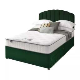 Silentnight Divan Bed With Velvet Merlin Headboard and 800 Pocket Sprung Mattress - thumbnail 6