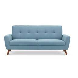 Monza Linen Small 3 Seater Sofa - thumbnail 3