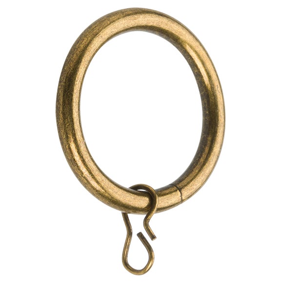 Unlined Metal Curtain Rings