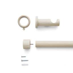 Trinity Wood Curtain Pole - thumbnail 3