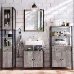 Colton Undersink Unit, Concrete Effect - thumbnail 6