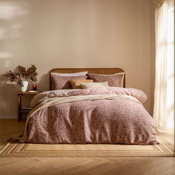Yard Perrie Leaf 100% Cotton Duvet Cover and Pillowcase Set - image 1