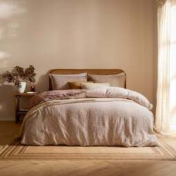 Yard Perrie Leaf 100% Cotton Duvet Cover and Pillowcase Set - thumbnail 2
