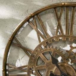 Cogs Indoor Outdoor Wall Clock - thumbnail 3