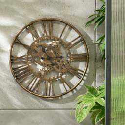 Cogs Indoor Outdoor Wall Clock - thumbnail 1