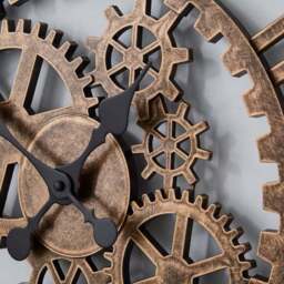Cogs Indoor Outdoor Wall Clock - thumbnail 4