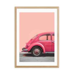 East End Prints Pink Bug Print - thumbnail 2